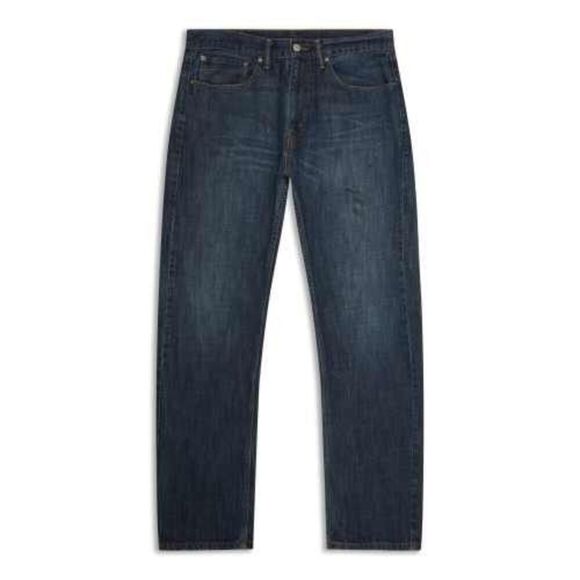 Levi's 505 Jeans Mens 34 x 34 Straight Leg Regular Fit Medium Wash Denim Pants - Picture 1 of 7